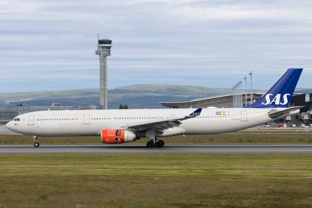 <p>Flight SAS 957 experienced turbulence on its A330 aircraft while over Greenland </p>