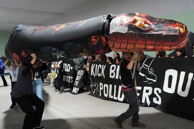 MUN-CLI COP29-PROTESTAS