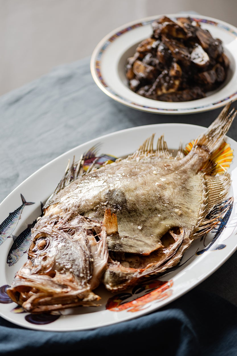 A celebration of Scotland’s coastal bounty, this elegant dish pairs delicate John Dory with the earthy umami of seaweed-infused Jersey royals