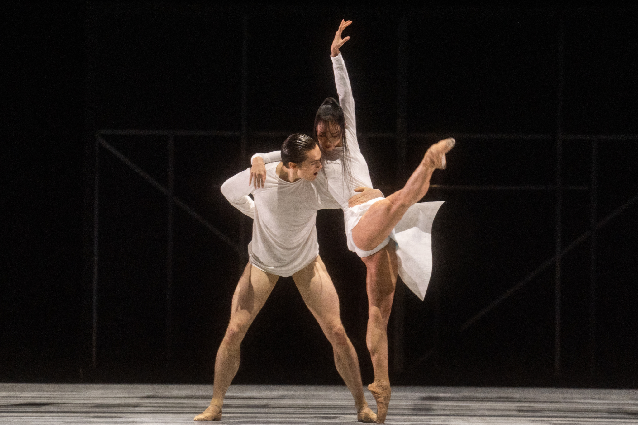 William Bracewell and Fumi Kanekoin Wayne McGregor’s ‘MADDADDAM’