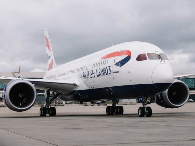 <p>Engine issue: British Airways Boeing 787 Dreamliner at London Heathrow</p>