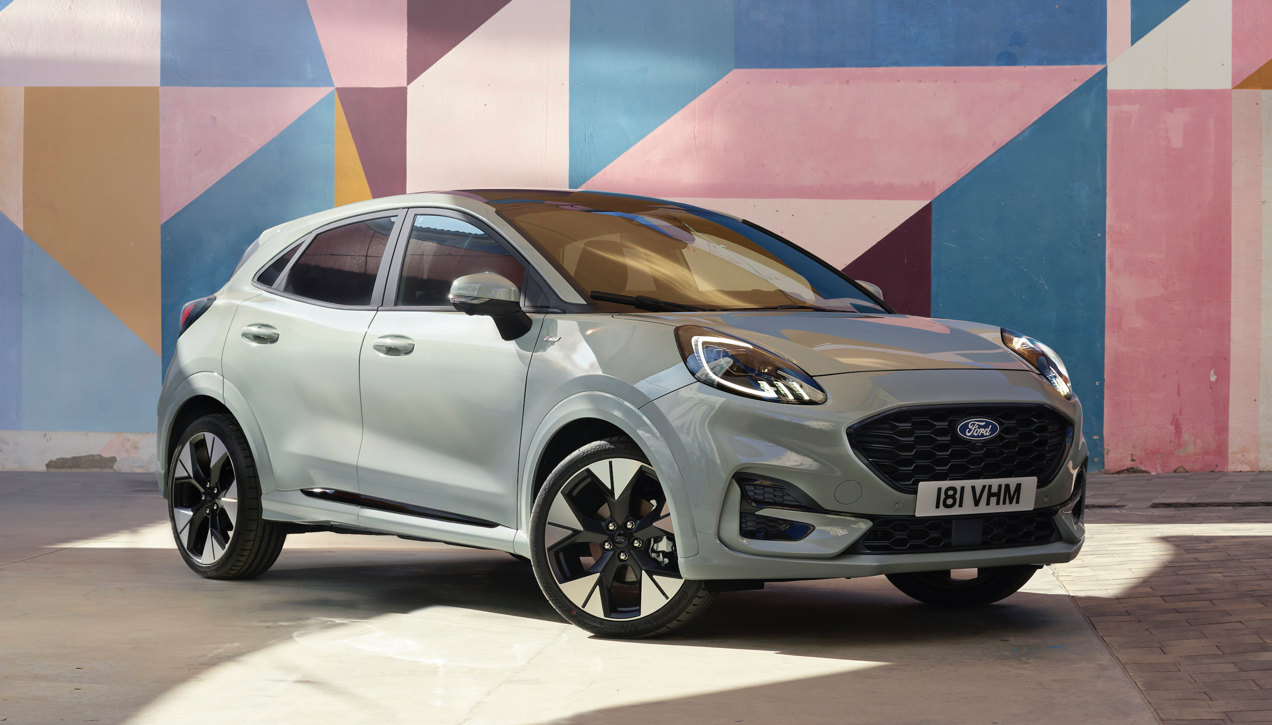 The Ford Puma ST-Line X, a petrol-powered Fiesta-sized hatch/SUV ‘crossover’