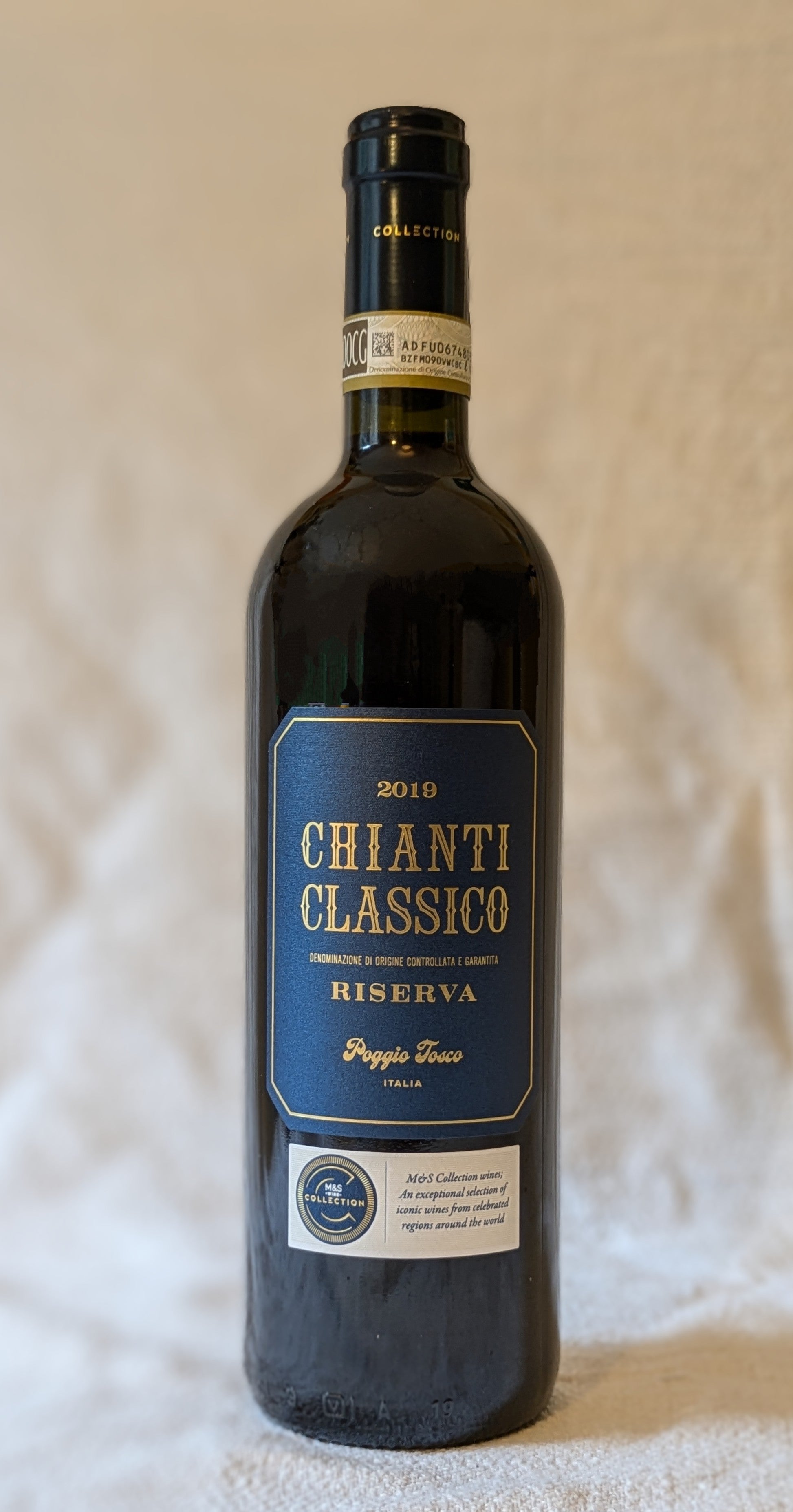 Chianti Classico Riserva, Poggio Tosco, Italy, 2019
