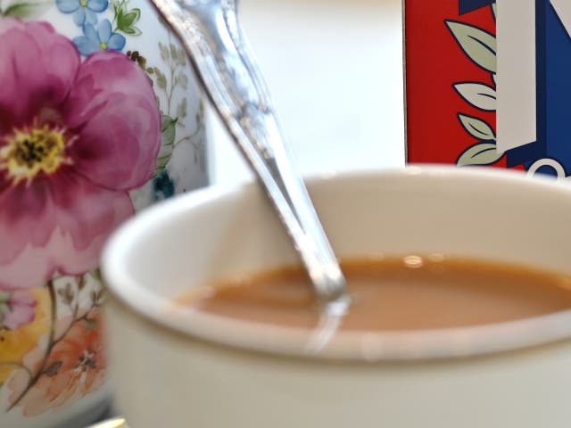 <p>A photo illustration shows a box of Ty.Phoo Tea (TyPhoo), tea bags on November 15, 2024</p>