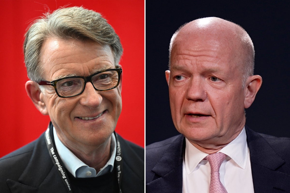 William Hague beats Peter Mandelson to become Oxford University chancellor