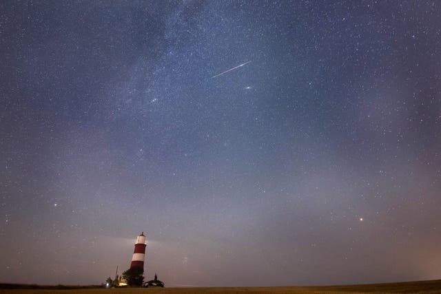 The Leonid meteor shower is set to dazzle stargazers (Joe Giddens/PA)