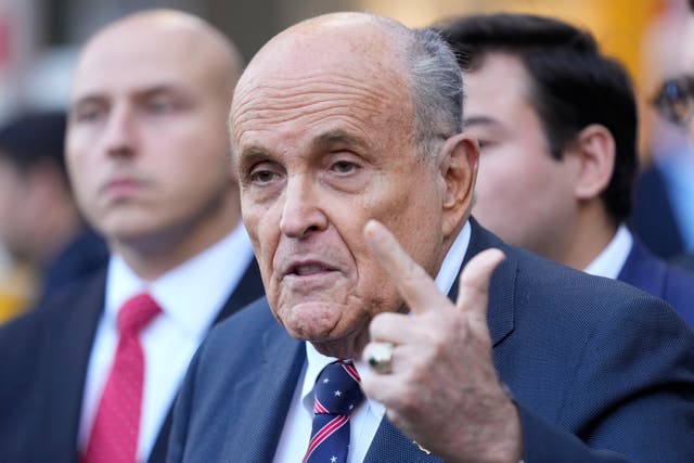 <p>Giuliani Election Misinformation</p>