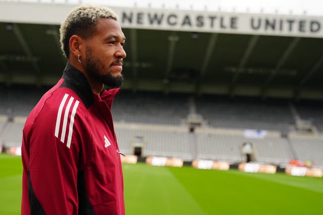 Joelinton has suffered repeated break-ins at his home (Owen Humphreys/PA)