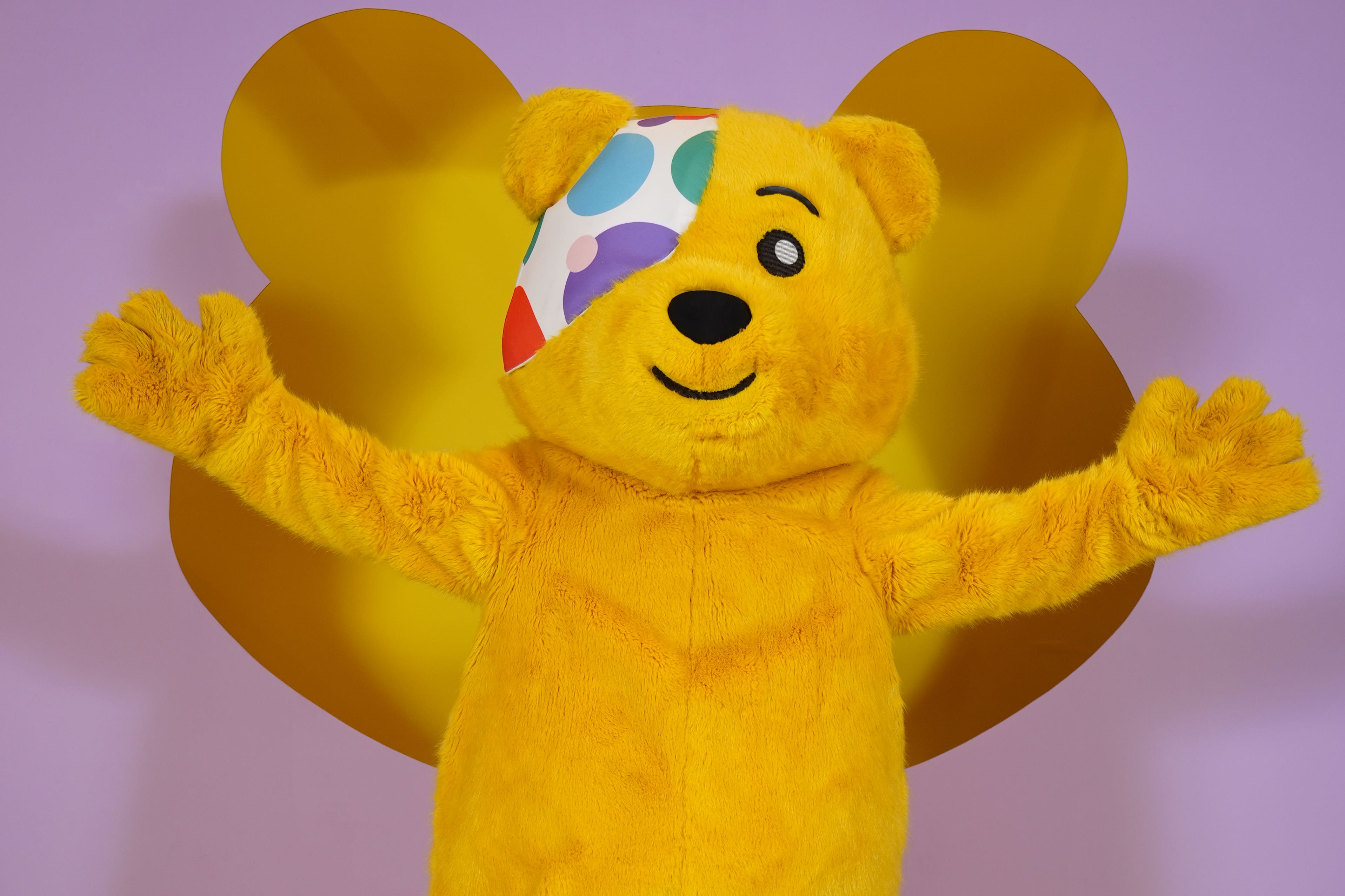 Pudsey Bear at the BBC Children In Need appeal show at MediaCityUK in Salford (Peter Byrne/PA)