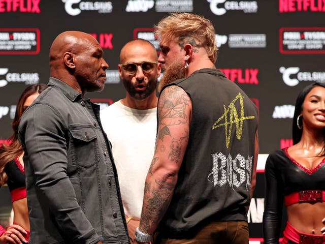 <p>Jake Paul’s mother threatens to ‘kill’ Mike Tyson for him after slap</p>