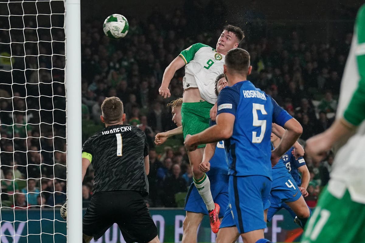 Evan Ferguson vows to battle through negativity with Republic of Ireland