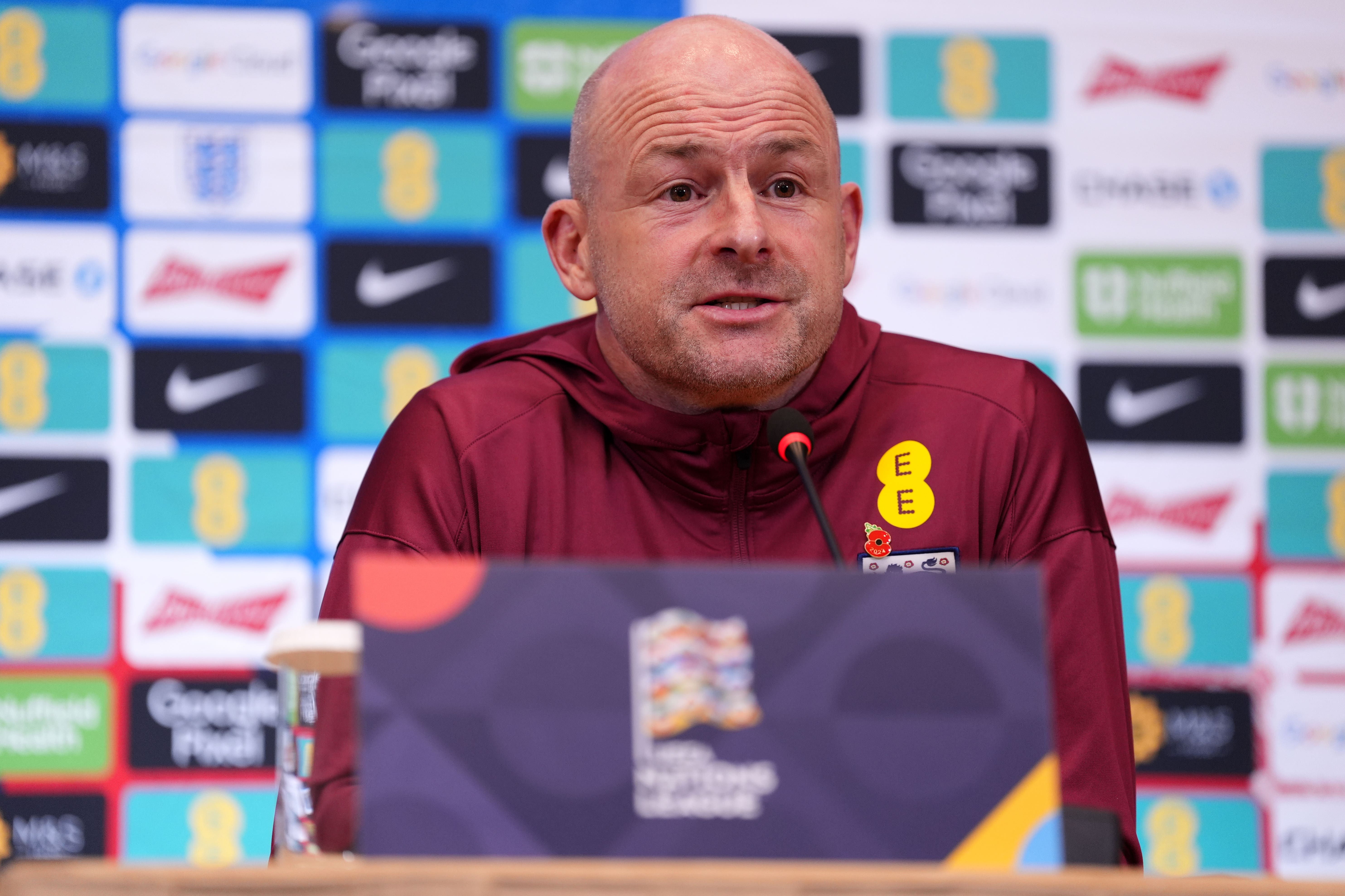 Lee Carsley will see out his stint in charge against the Republic of Ireland on Sunday (Bradley Collyer/PA)