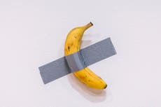 The right to duct-tape a banana to a wall for art has sold for $6.2 million 