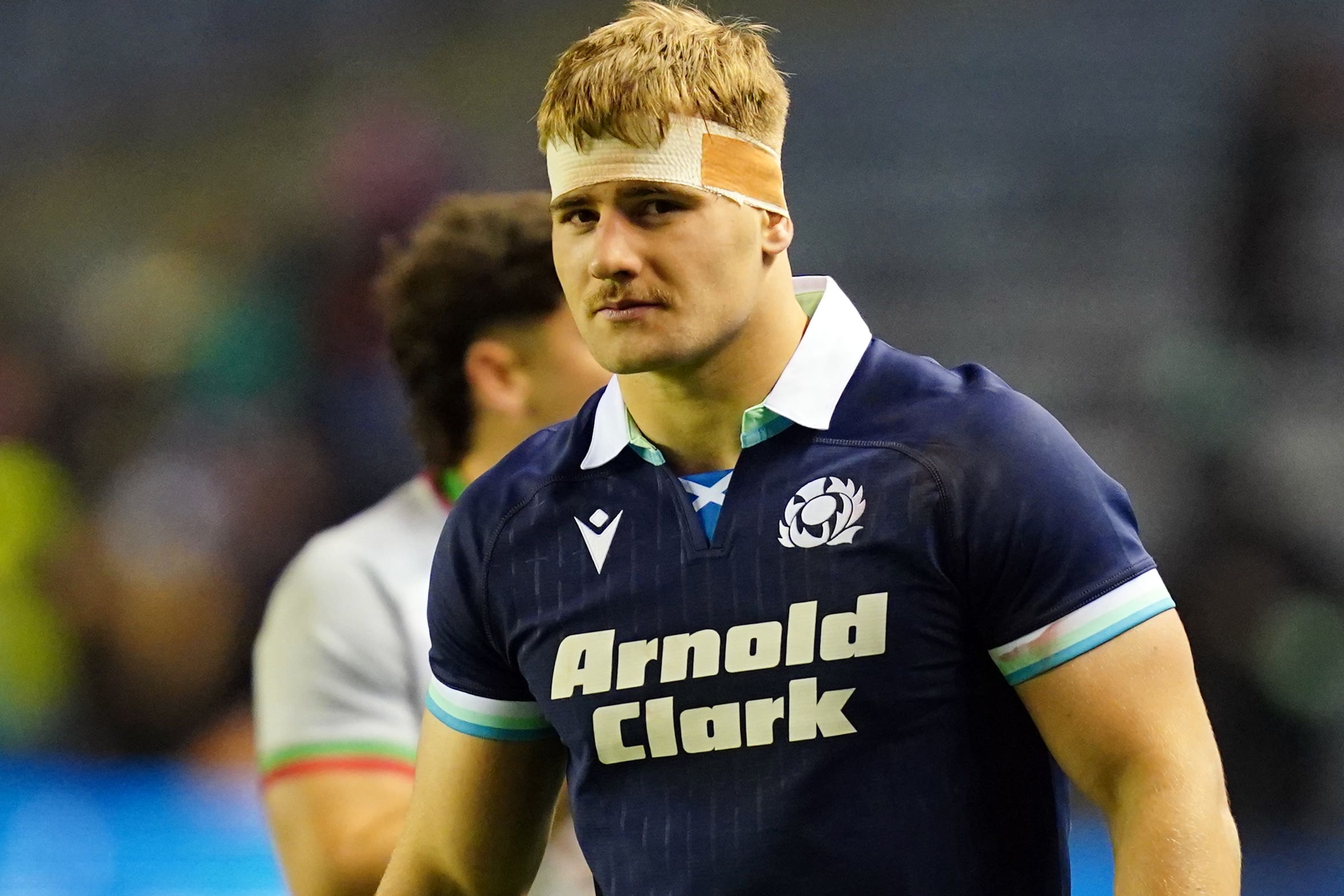 Freddy Douglas made his Scotland debut aged 19 on Saturday (Jane Barlow/PA)