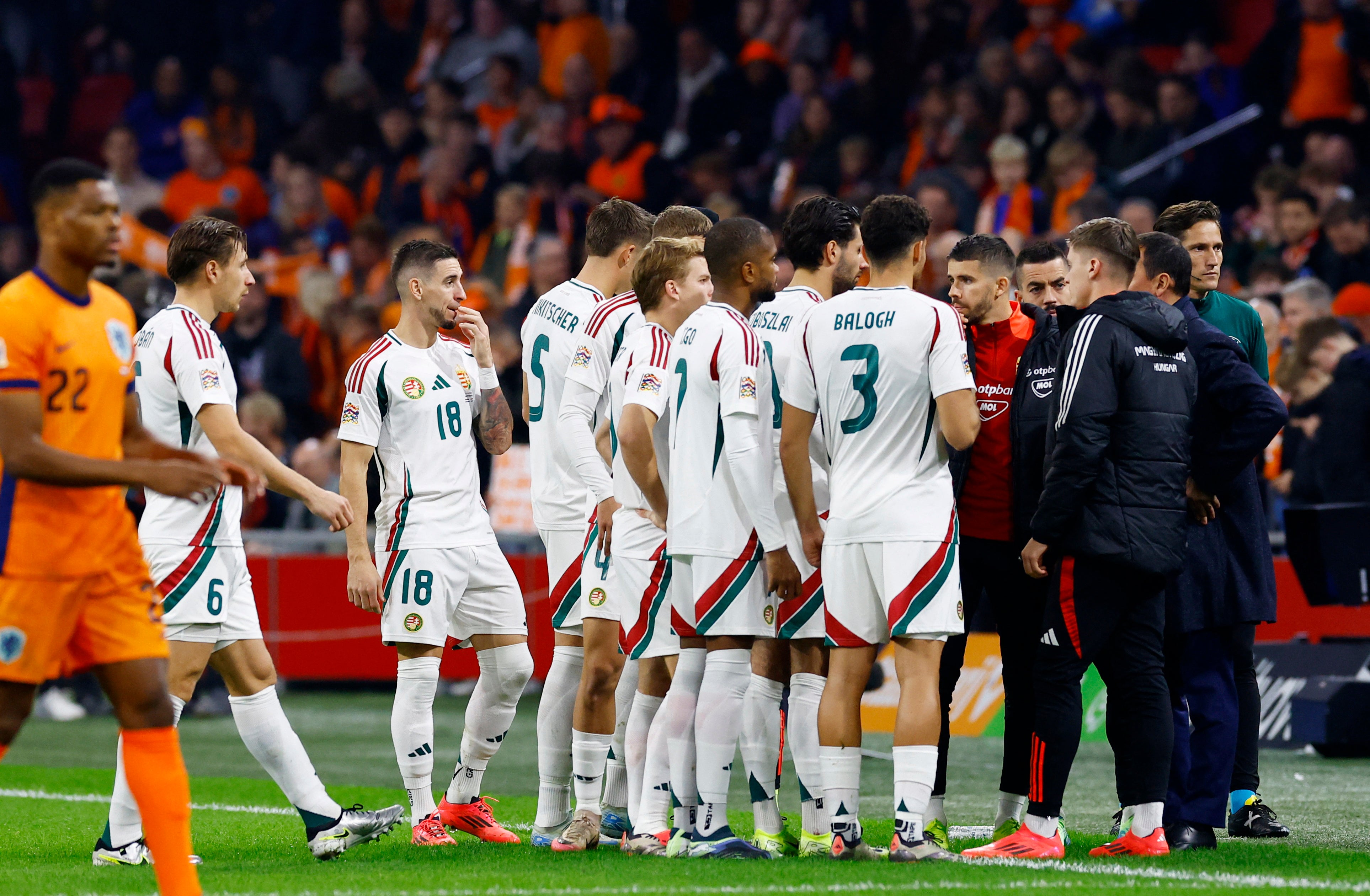 Hungary agreed to resume the game