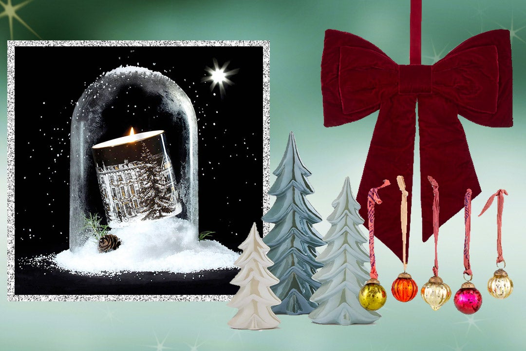 From glittering baubles to retro ornaments, these buys are bursting with festive spirit