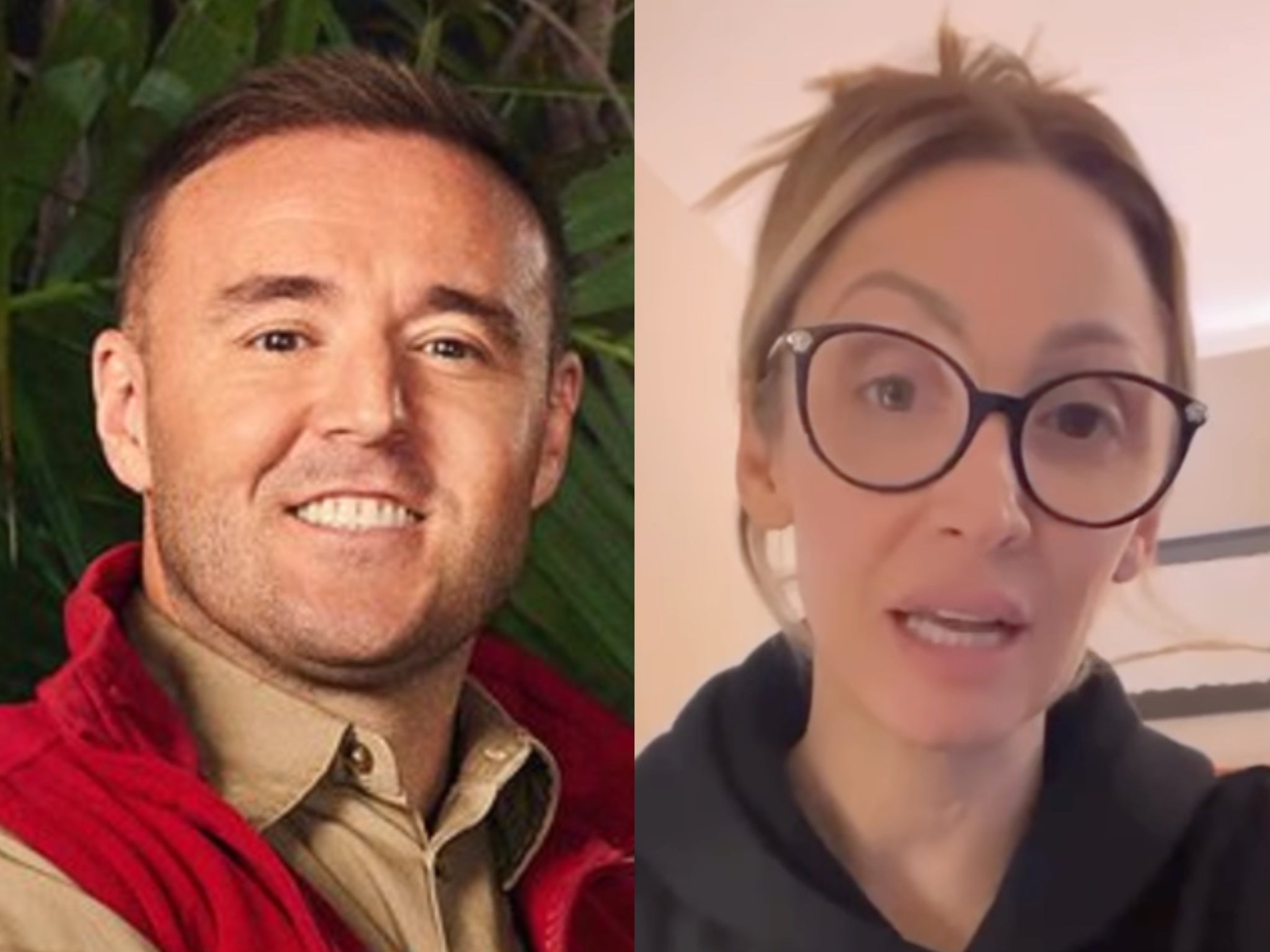 ‘I’m a Celebrity’ star Alan Halsall is on good terms with his ex Lucy-Jo Hudson