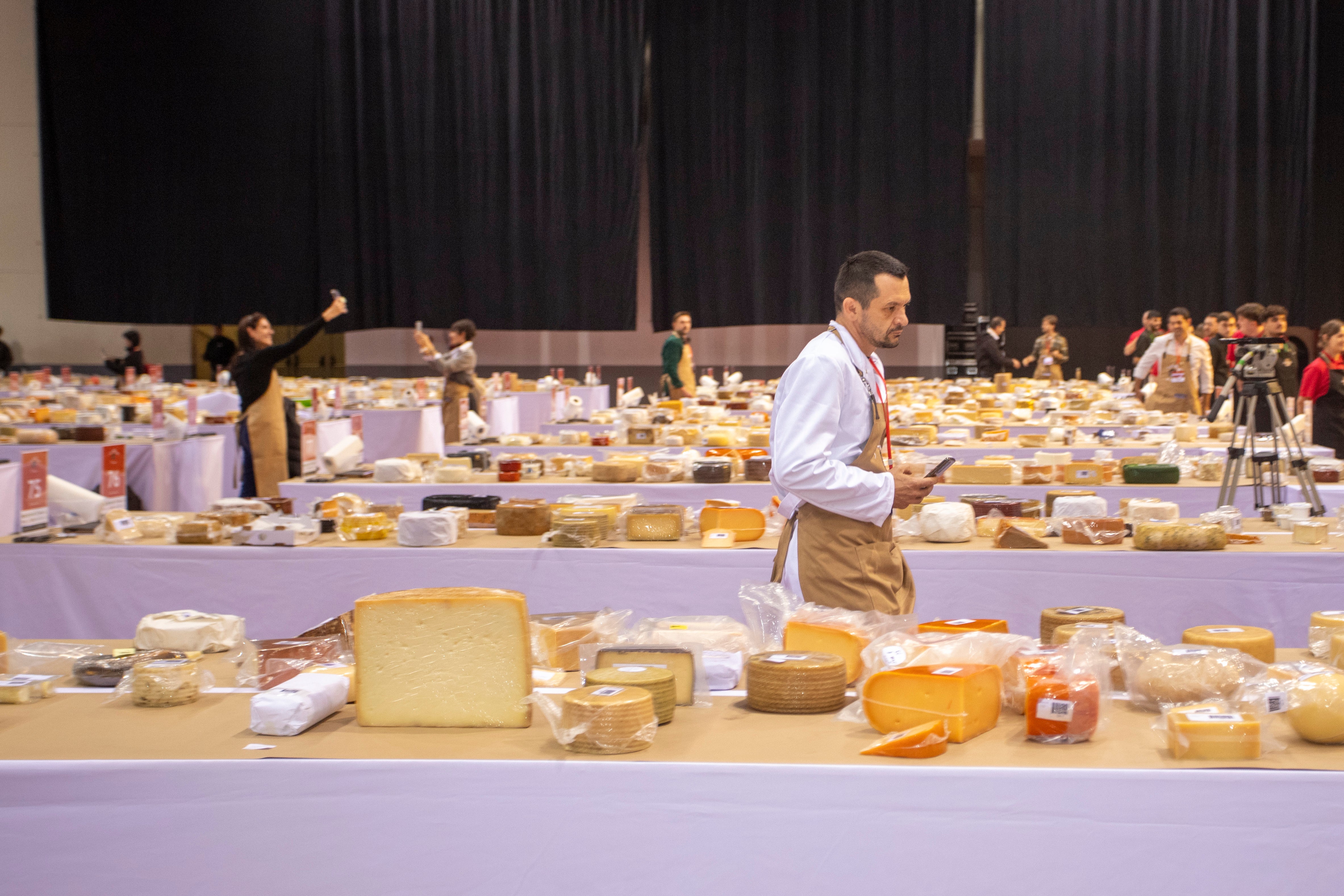 Nearly 250 experts from 47 countries participated in the World Cheese Awards in Viseu, Portugal