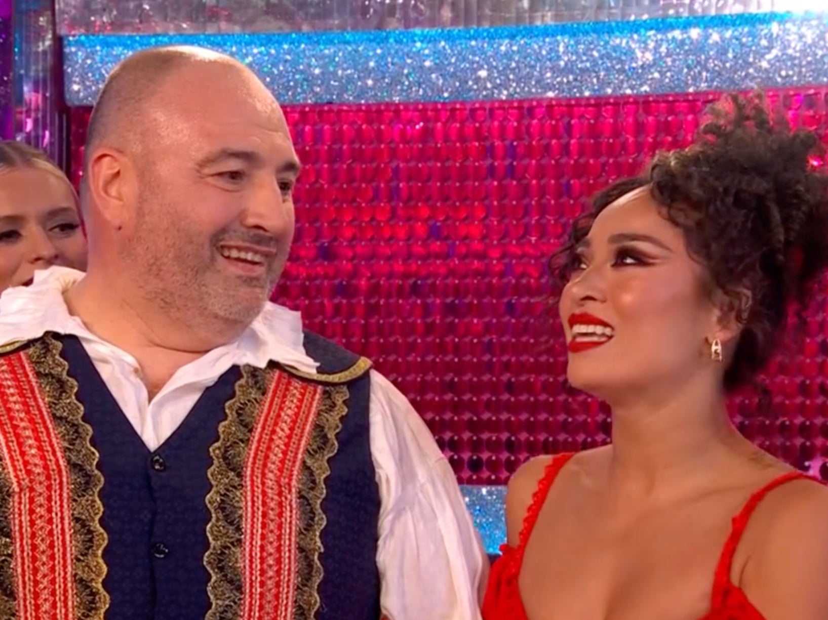 Wynne Evans and Katya Jones on ‘Strictly Come Dancing’