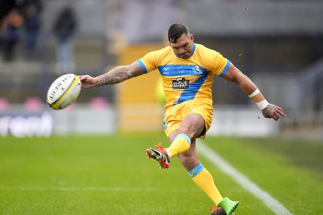 Rob Burrow’s former team-mate Danny McGuire (pictured) scored twice in the 745 Game at Headingley (Danny Lawson/PA)