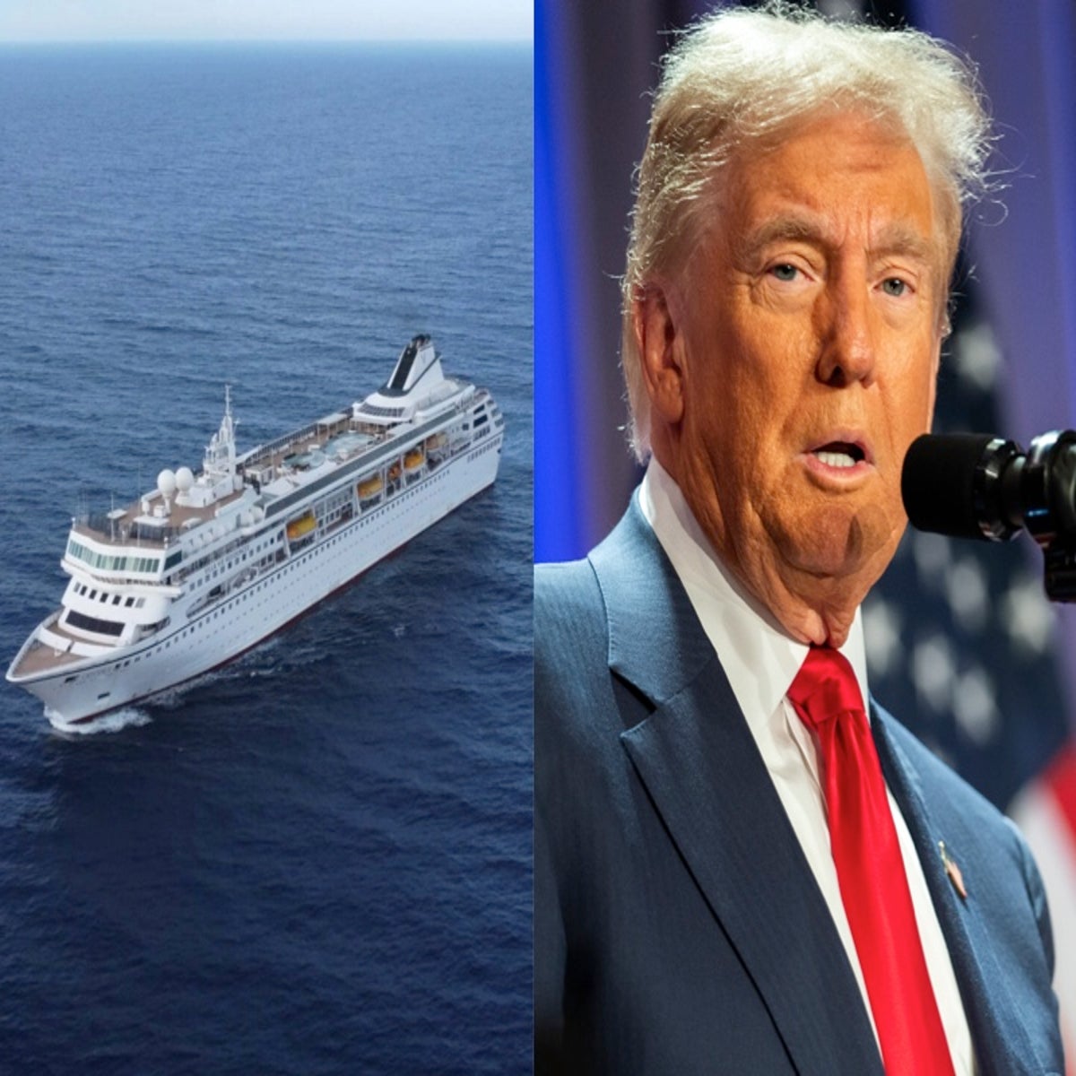 Cruise line offers four-year trip for Americans wishing to skip Trump's second term