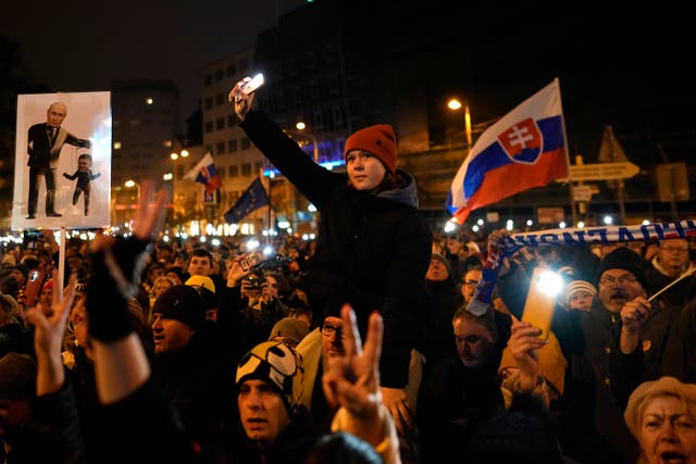 Slovakia Protest