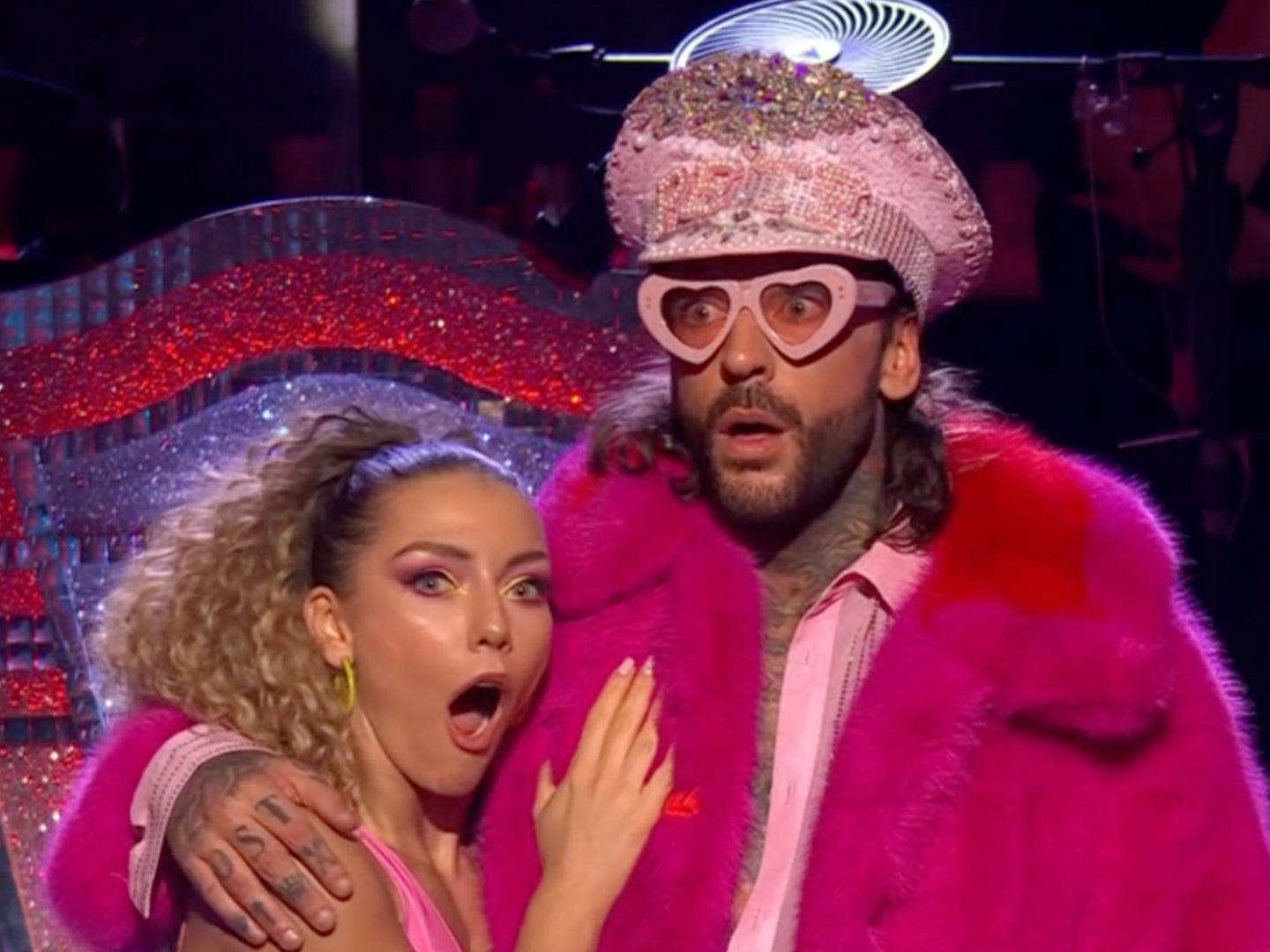 Jowita Przystał and Pete Wicks couldn’t believe they got through to the next round