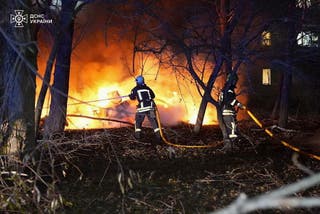 At least 10 people dead and 51 injured in evening rocket attack hits residential building in Sumy, Ukraine