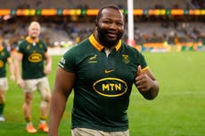 Springboks dominate Player of the Year shortlist but Ox Nche snubbed from World Rugby Awards