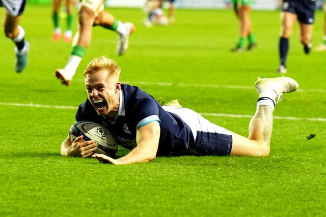 Arron Reed scored two tries against Portugal (Jane Barlow/PA)