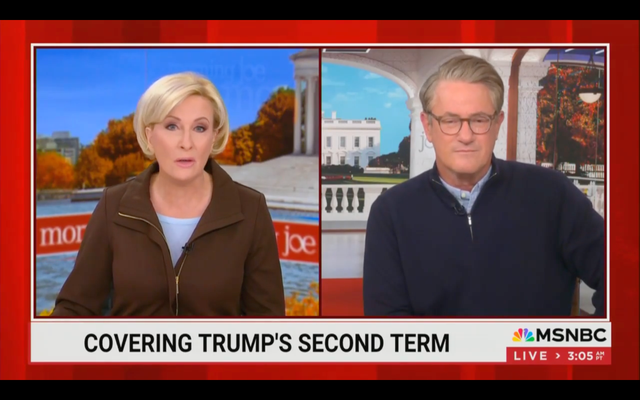 <p>Morning Joe hosts Joe Scarborough and Mika Brzezinski met personally with Trump at Mar-a-Lago, they revealed </p>