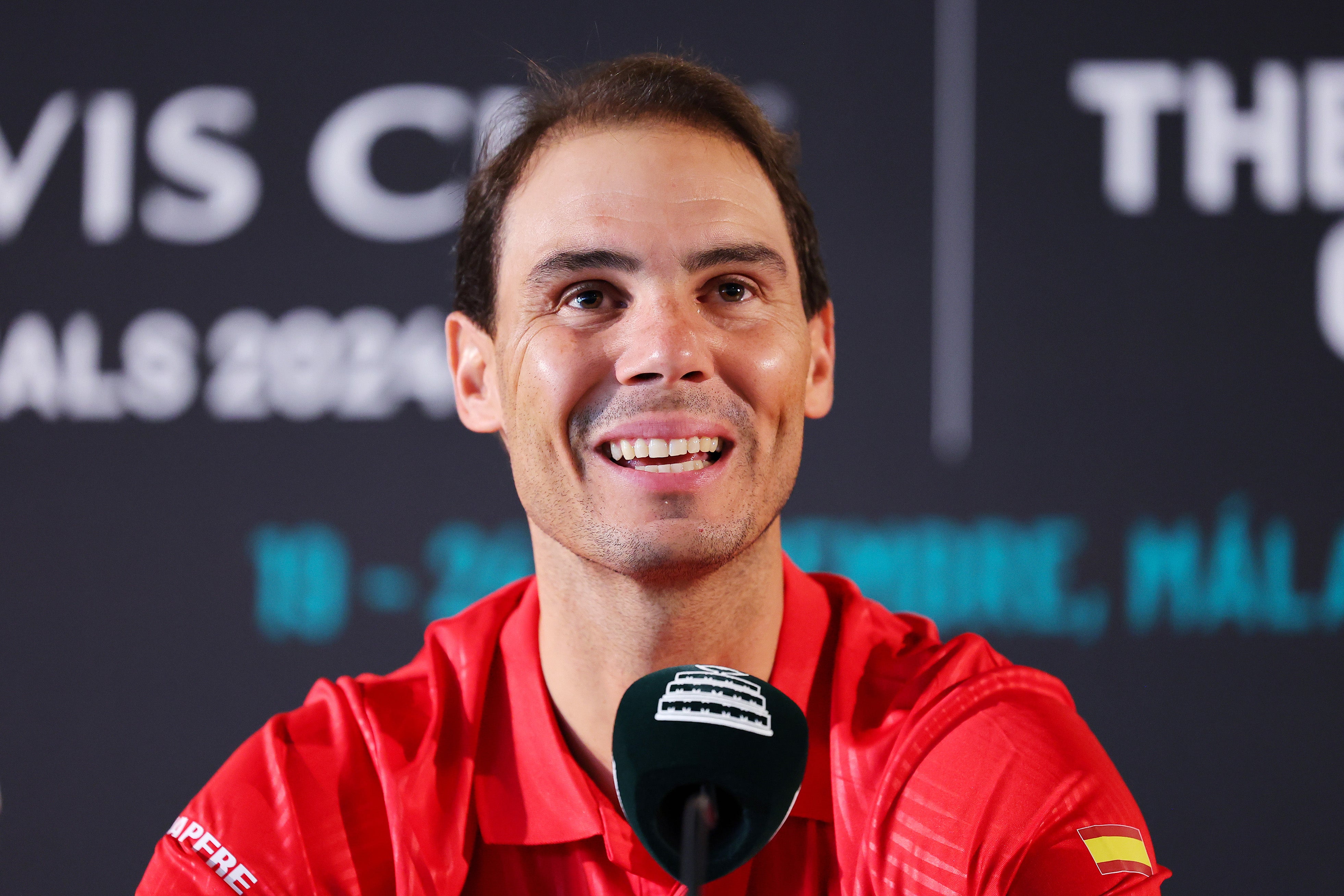 Rafael Nadal ahead of the Davis Cup finals