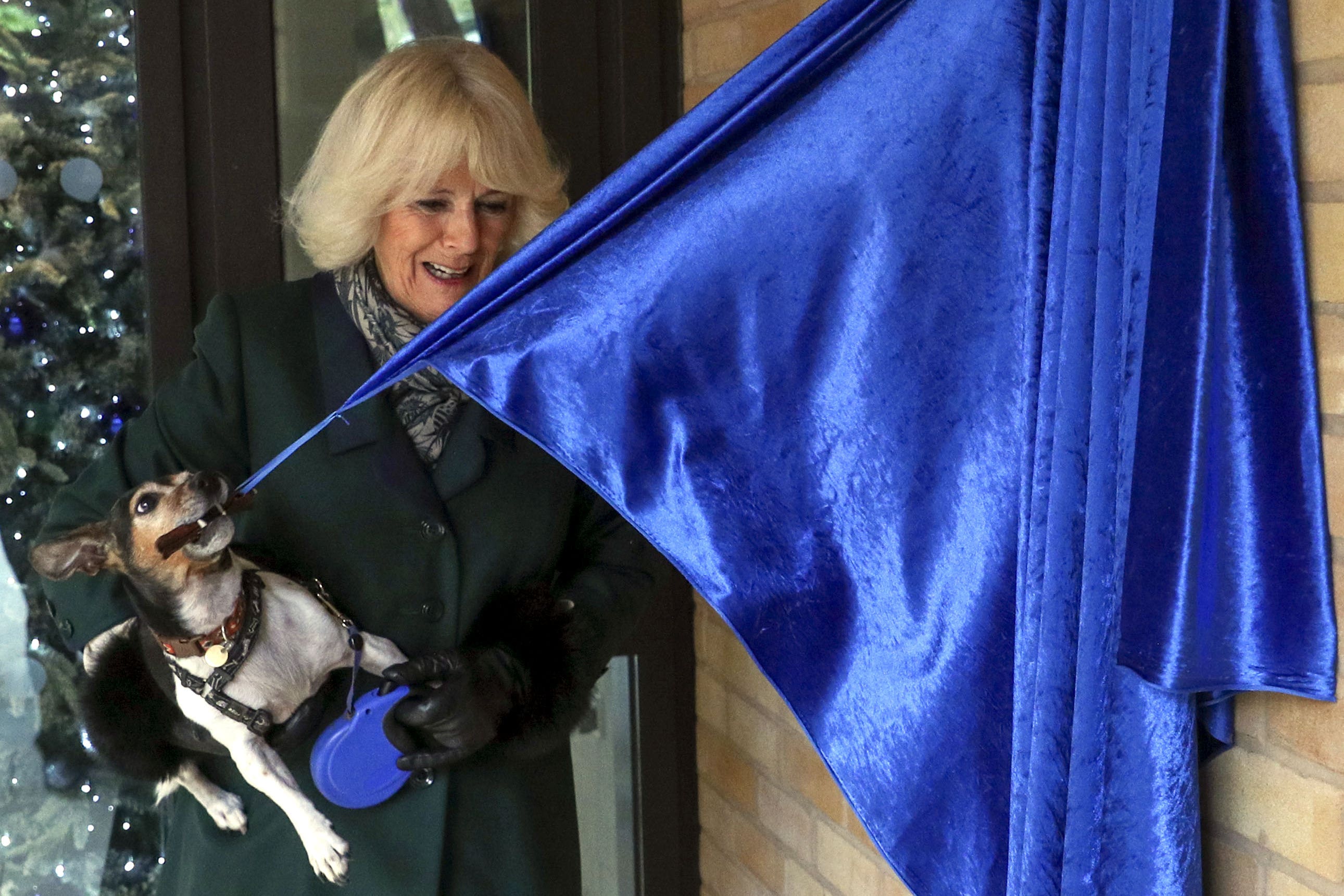 Beth helped the then-Duchess of Cornwall open kennels at the Battersea Cats and Dogs Home (Steve Parsons/PA)