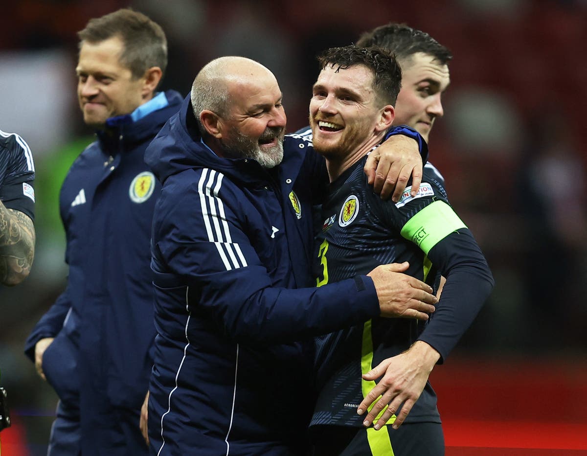 Andy Robertson rescues Scotland from relegation from dramatic winner - live