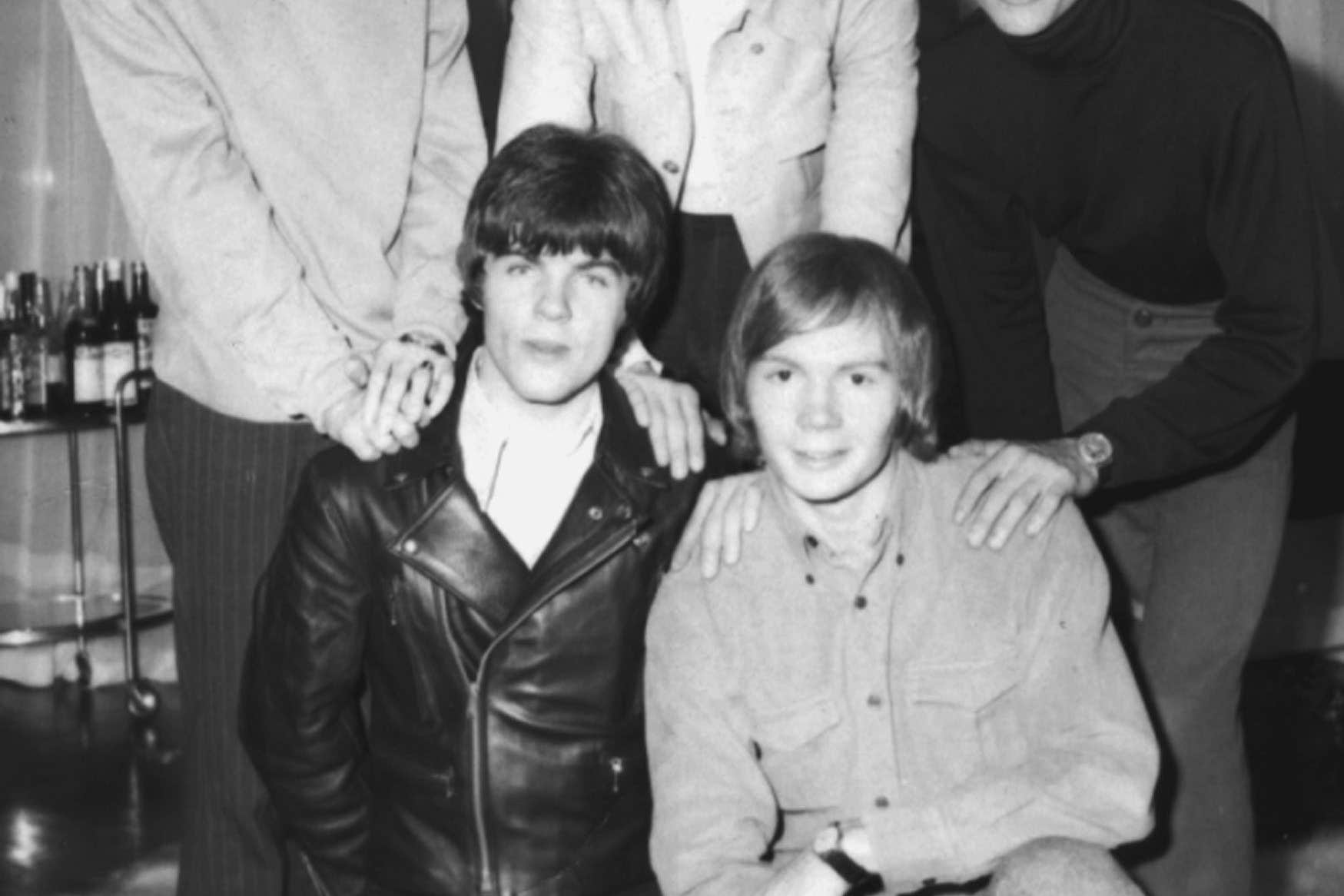 Original Bee Gees star Colin Petersen, right (PA)