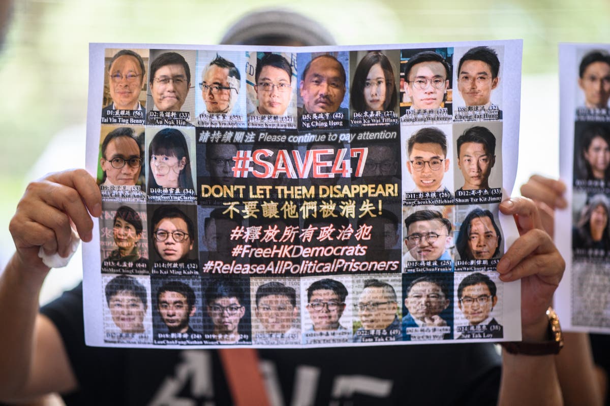 Hong Kong jails 45 pro-democracy activists in largest national security trial