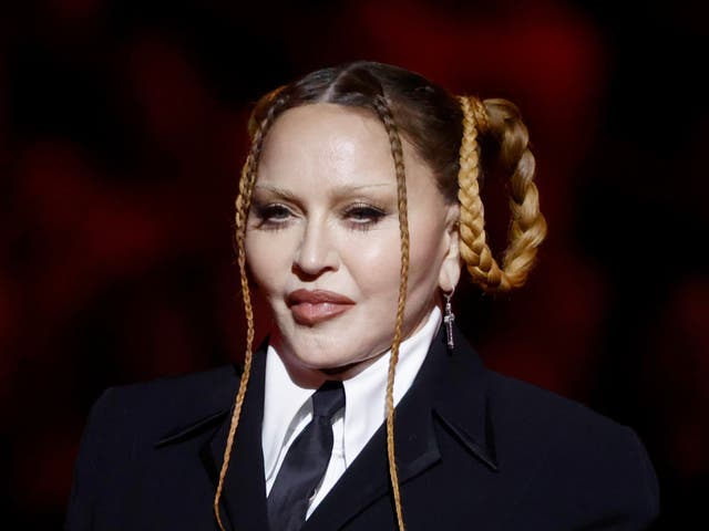 <p>Madonna </p>