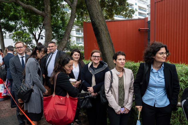 Hong Kong Activists Sentencing