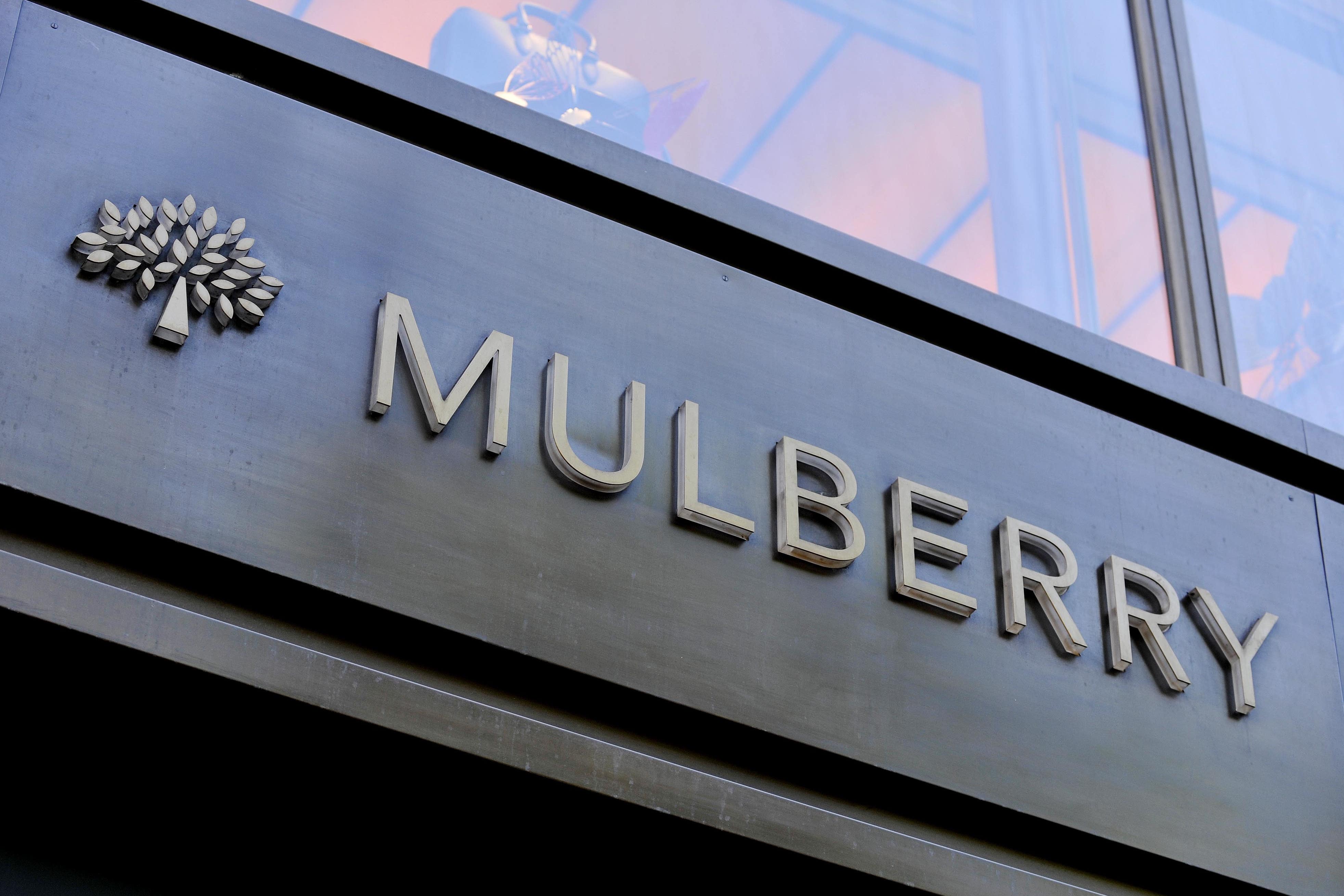 Mulberry has revealed a sharp fall in sales (Nicholas T Ansell/PA)