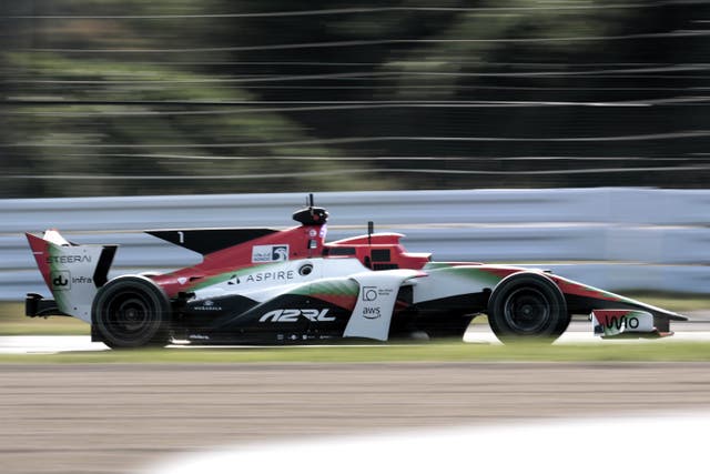 <p>An autonomous Super Formula racing car drives around the Suzuka Circuit in Suzuka, Japan, on 9 November, 2024</p>