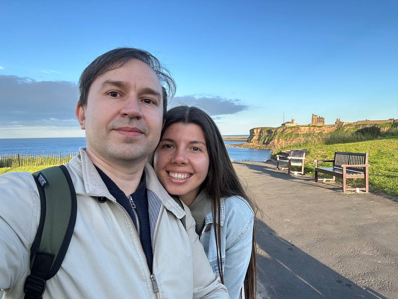 Salavat Abylkalikov and his wife now live in England