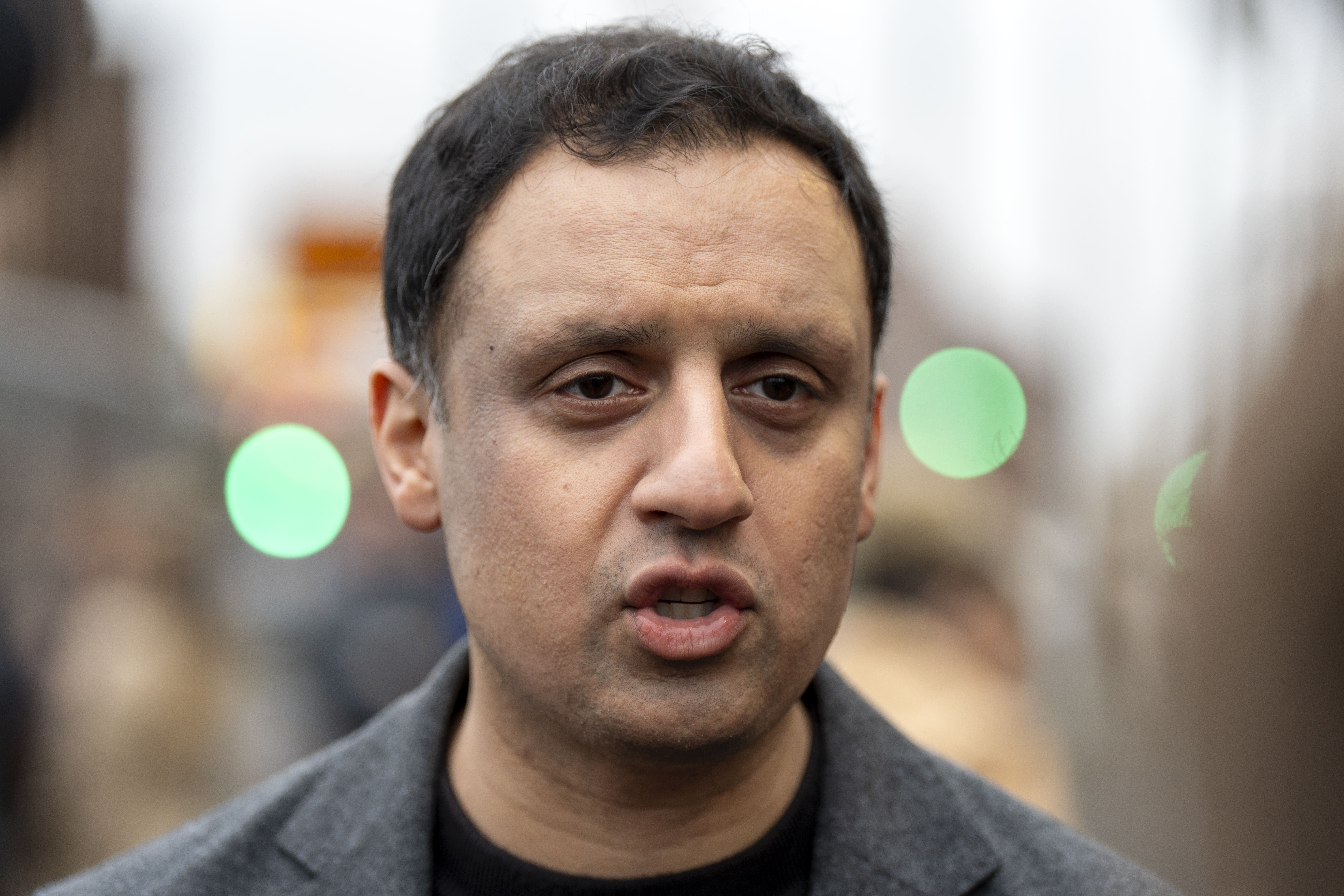 Scottish Labour leader Anas Sarwar made the announcement on Tuesday (Jane Barlow/PA)