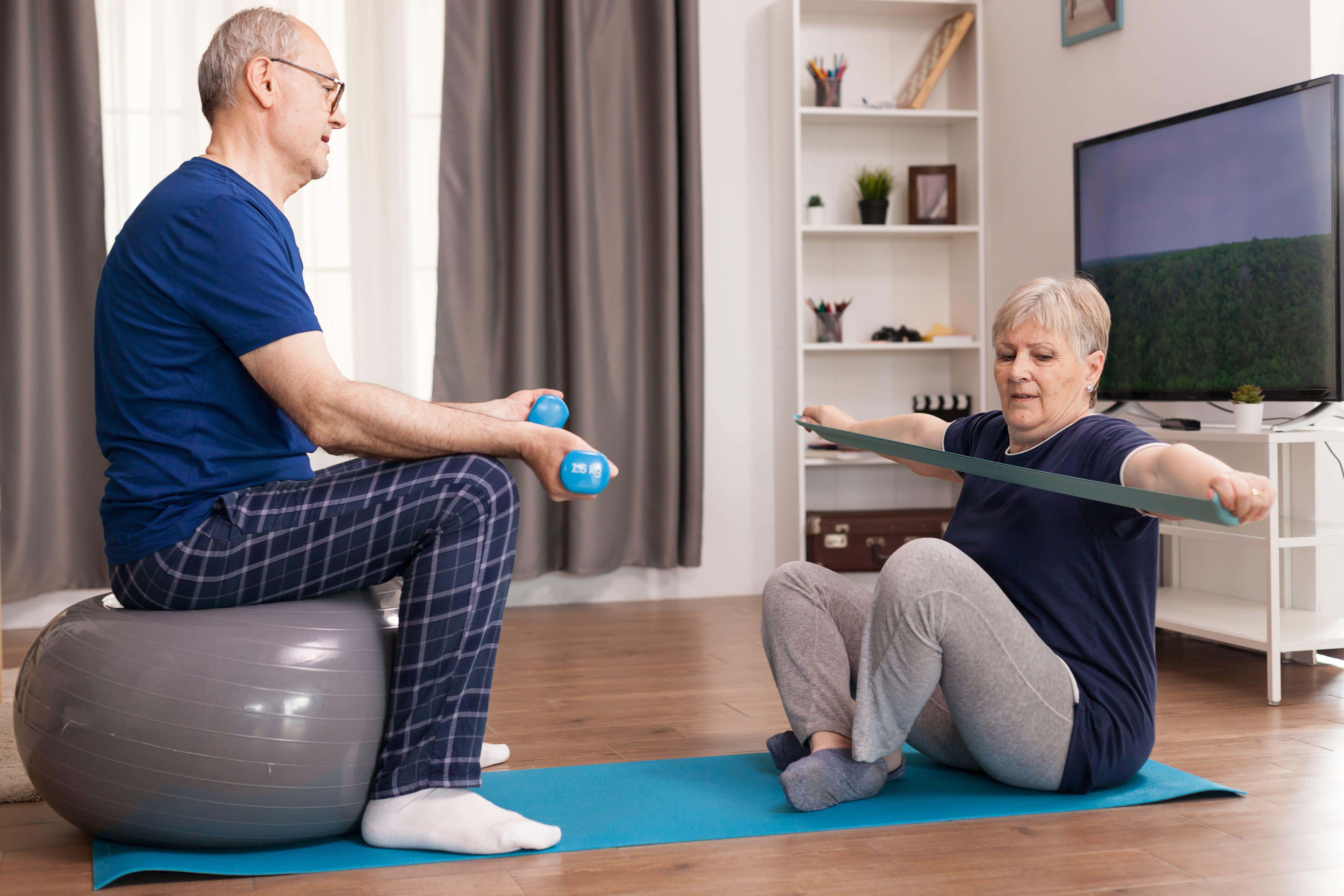 Make sure you keep active during the winter (Alamy/PA)