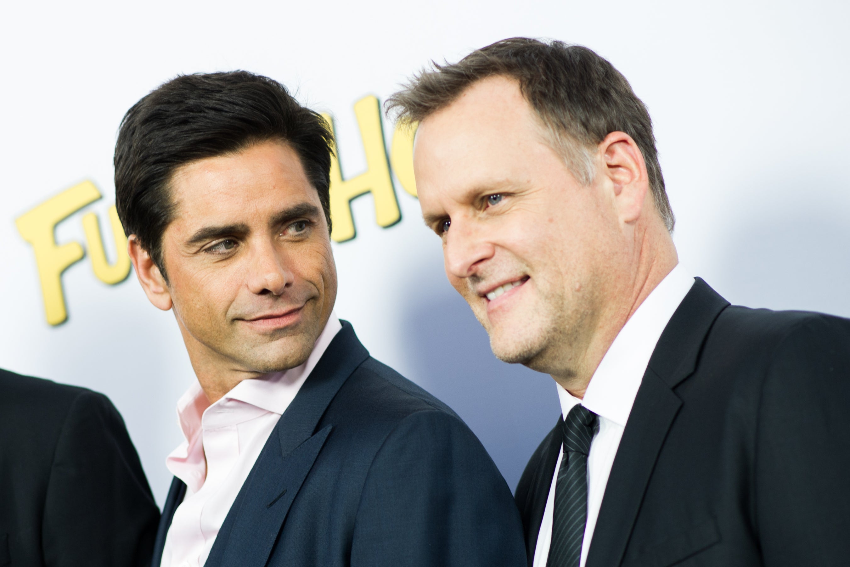 Stamos and Coulier pictured together in 2016