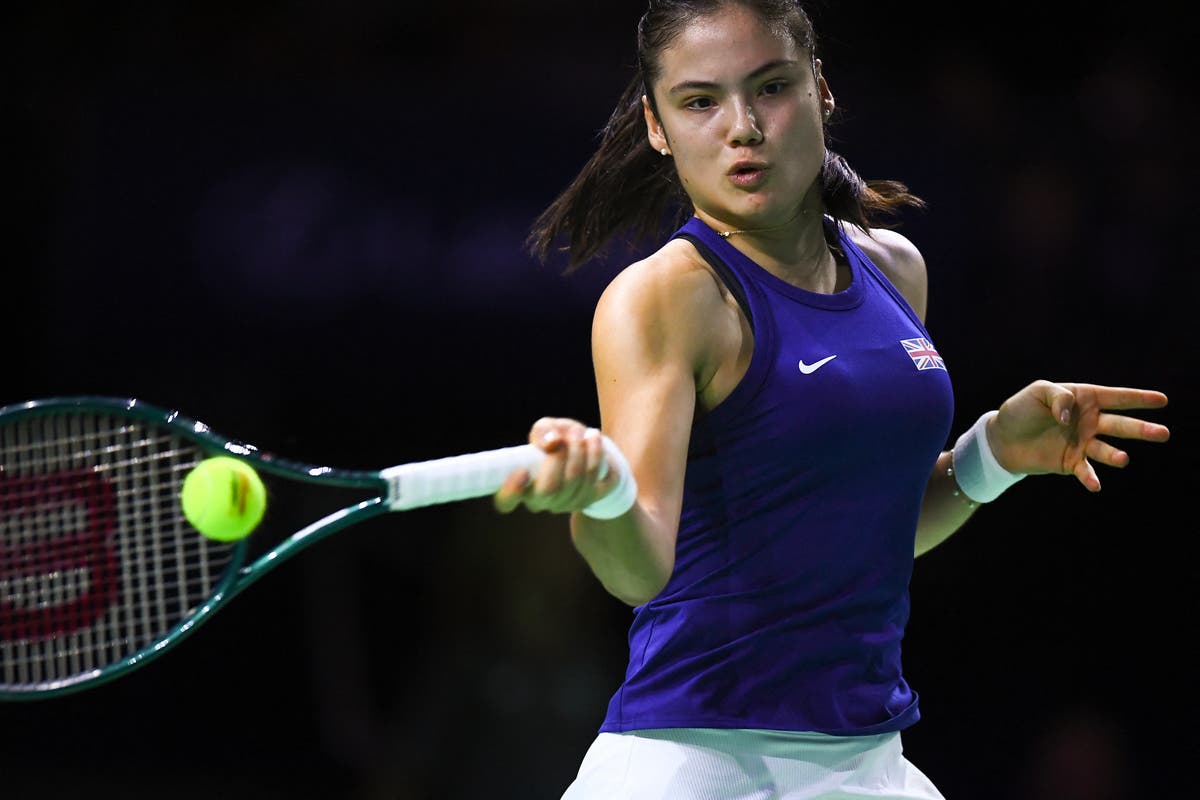 Billie Jean King Cup LIVE: GB’s Raducanu faces Slovakia’s Hruncakova in semi-final