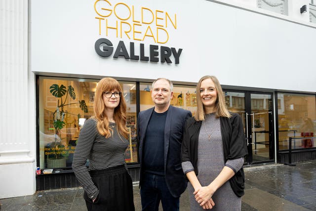 The Golden Thread Gallery was founded in 1998 (Arts Council NI/PA)