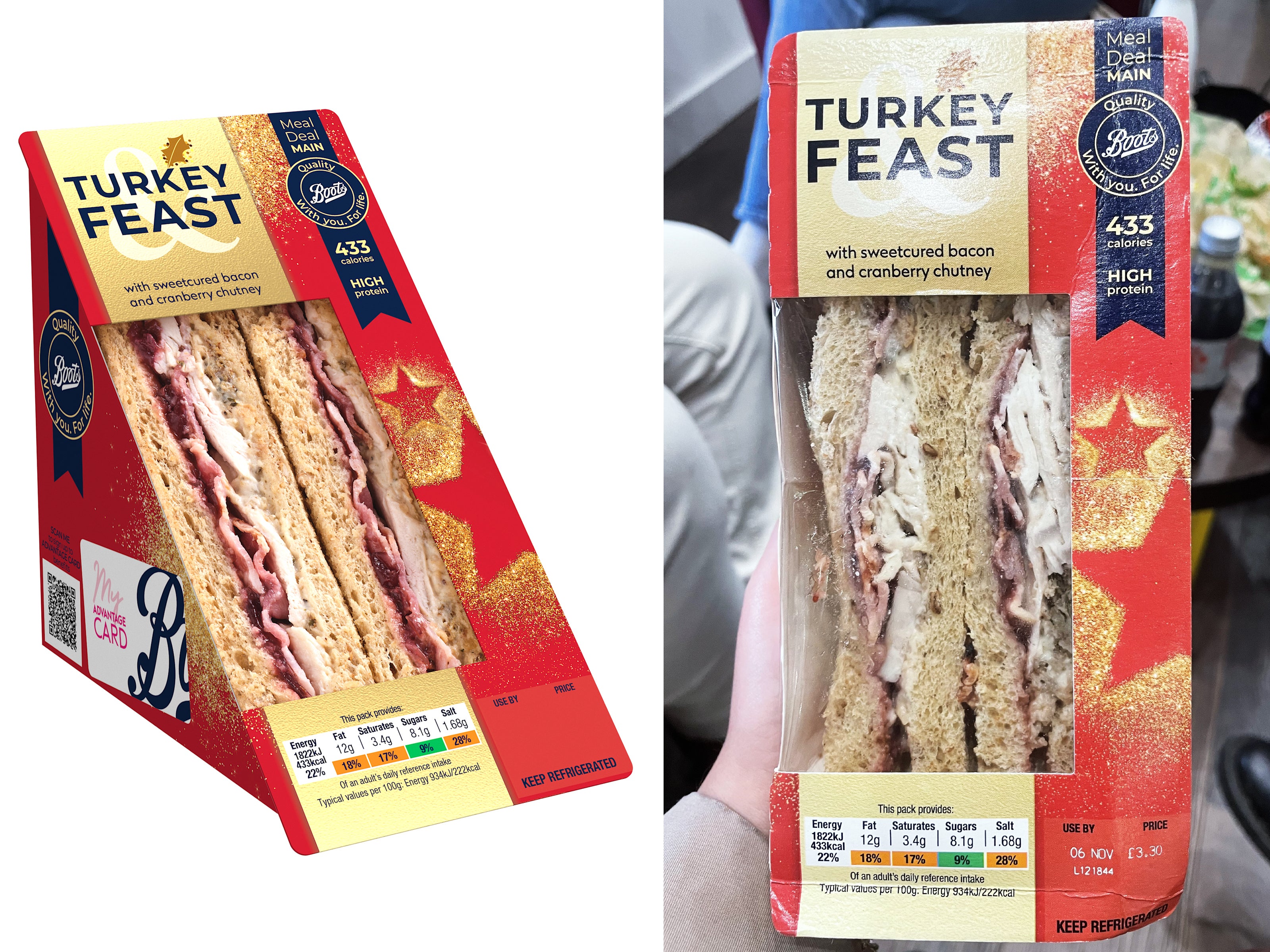 A meal deal favourite falls short – uneven fillings and a cranberry sauce drought might leave you reaching for the snacks aisle