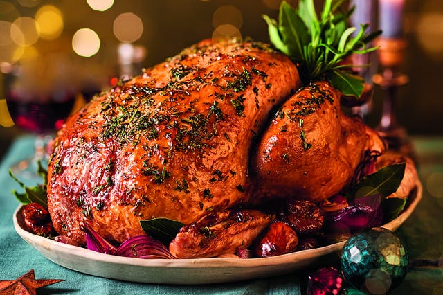 <p>Proof that tradition doesn’t have to be boring – this turkey is dressed to impress</p>