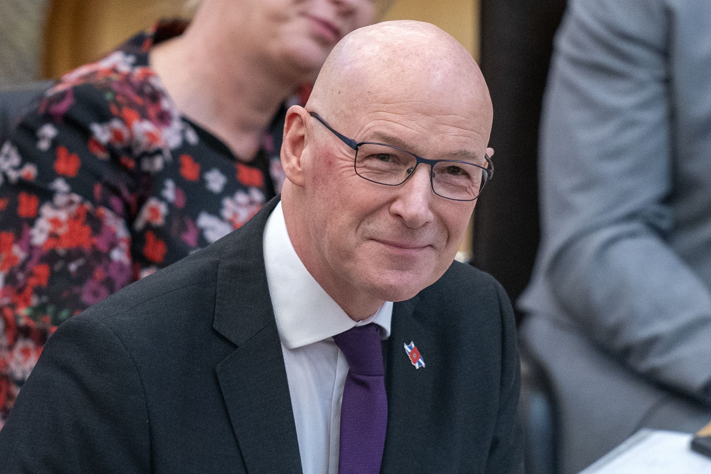 SNP leader John Swinney has insisted his party is in a “financially strong” position (Jane Barlow/PA)