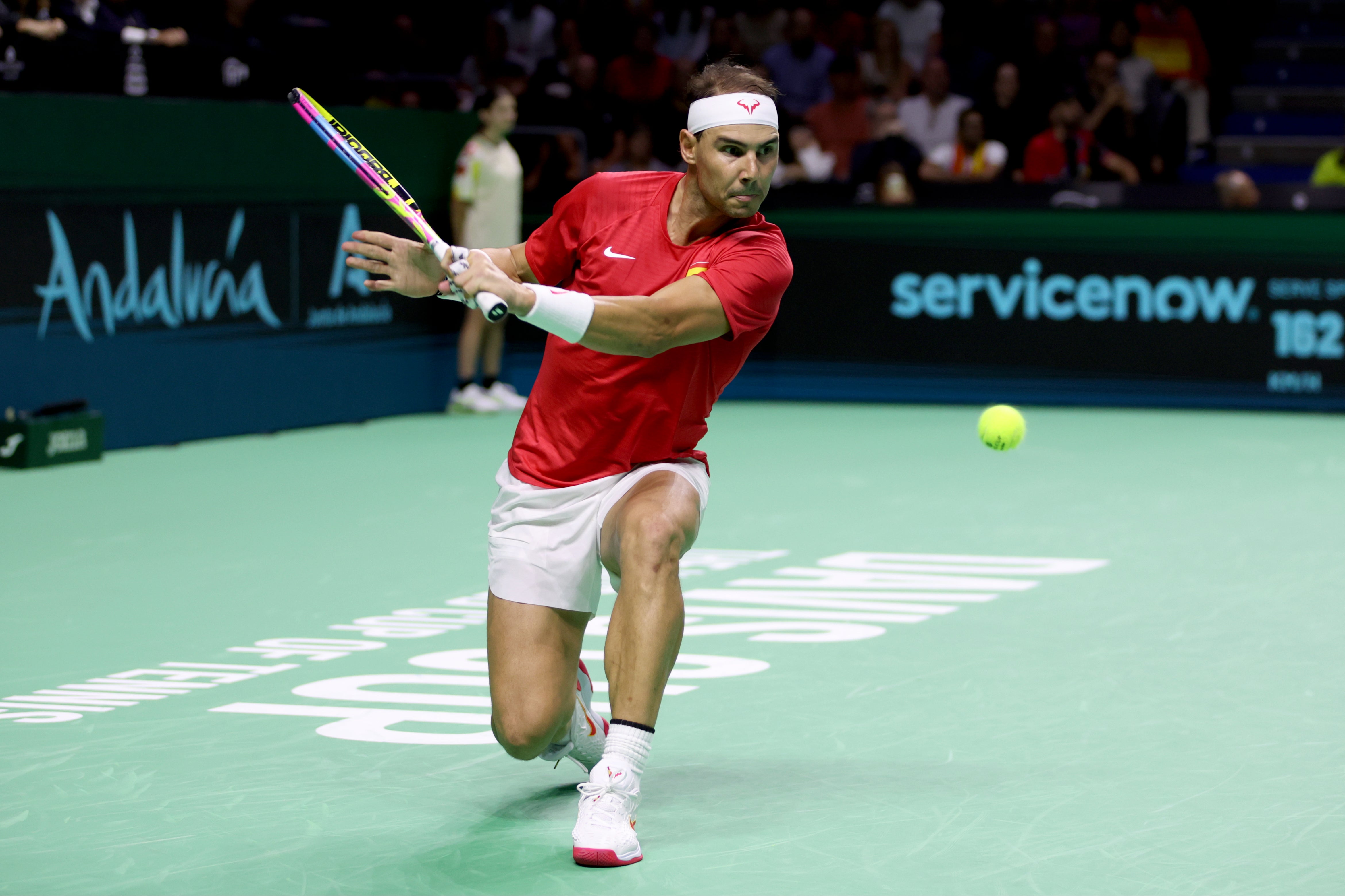 Rafael Nadal struggled for consi